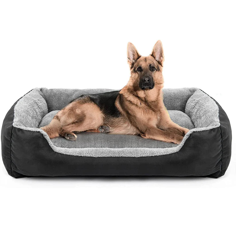 Royals rore Ultra Soft Polyester Dog Bed Anti-Skid Bottom & Machine Washable (Reversible)